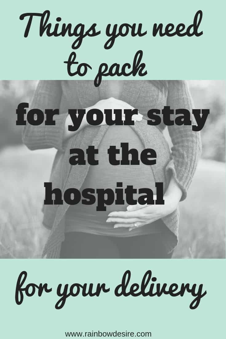 What you need to pack for hospital bag