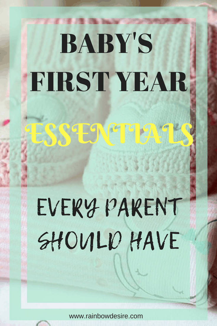 Baby's First Year Essentials Rainbow Desire