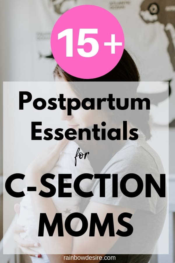postpartum essentials for moms 