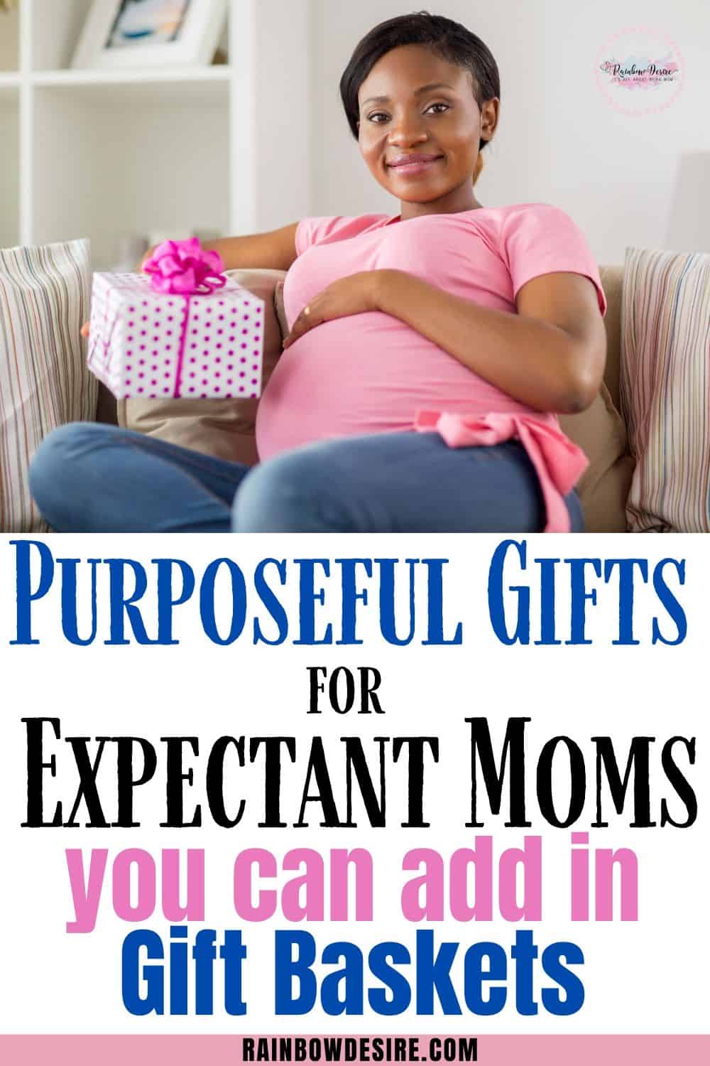 Gift Ideas for Expectant Moms Gift Baskets Rainbow Desire