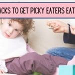 A picky eater toddler is refusing to eat