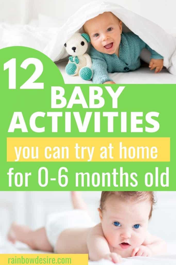 Baby play fun activities you can try at home for 0 to 6 months old