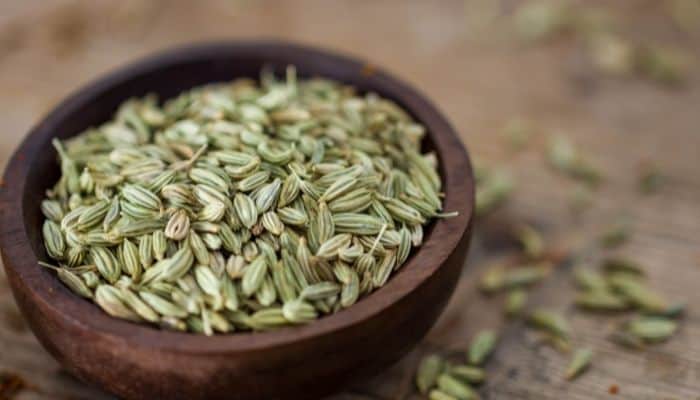 Fennel seeds to prevent gas in babies and moms 