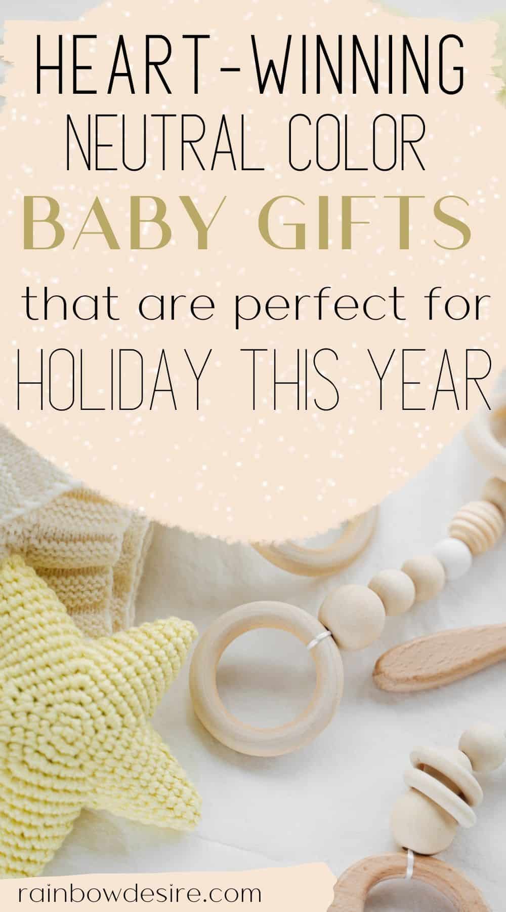 Heart-Winning Modern Neutral Color Baby Toys And Accessories- Perfect ...