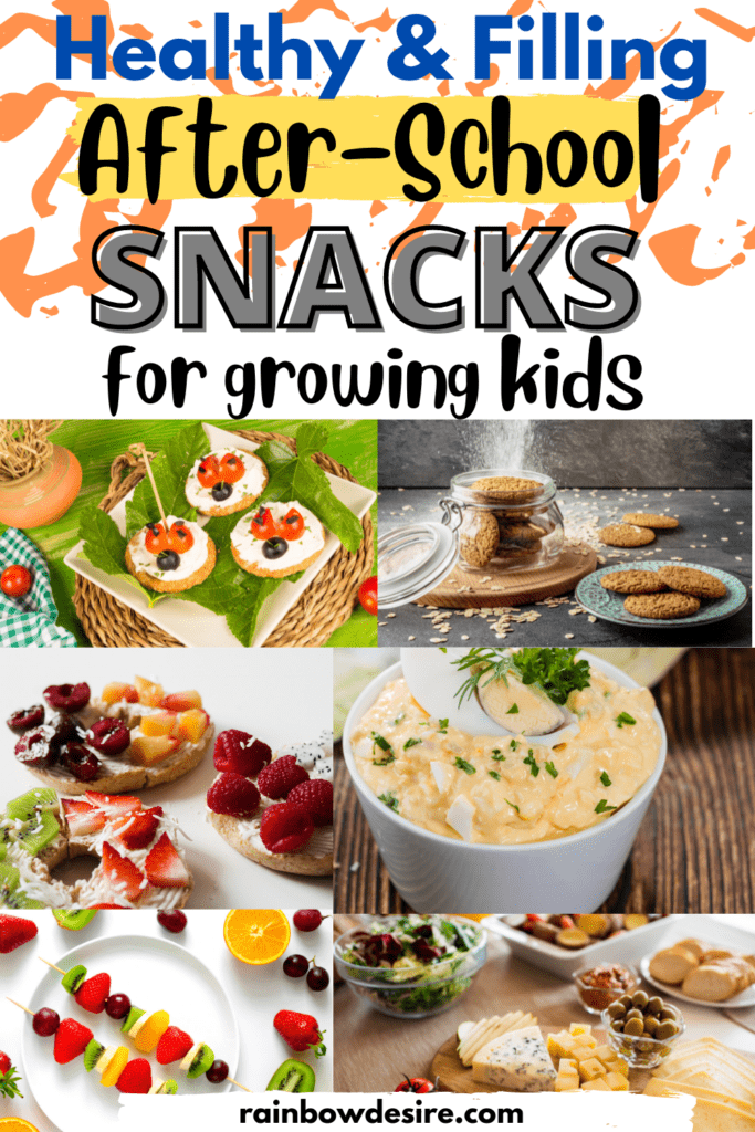 Healthy after school snacks ideas for kids 