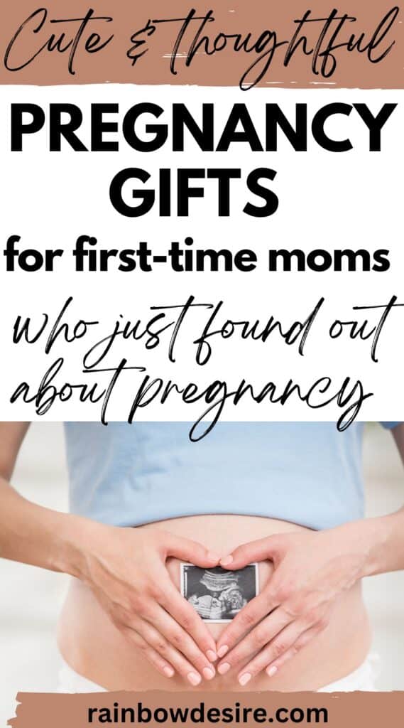 Pregnancy gifts for moms who just found out about pregnancy. 