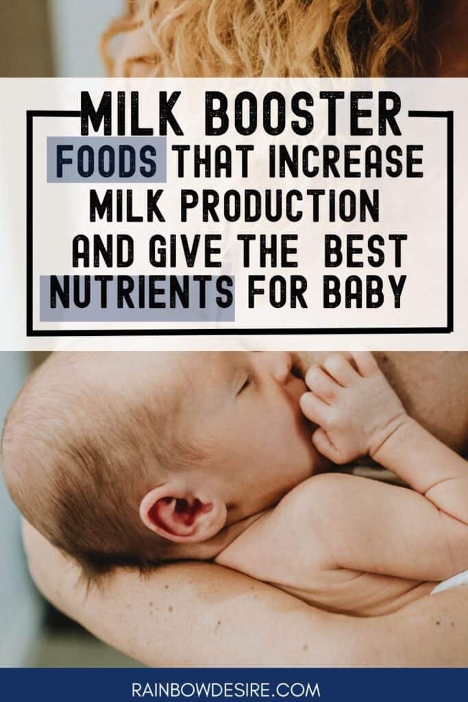 Foods for breastfeeding moms to increase milk supply fast and also the quality of breastmilk to give healthy nutrients for baby 