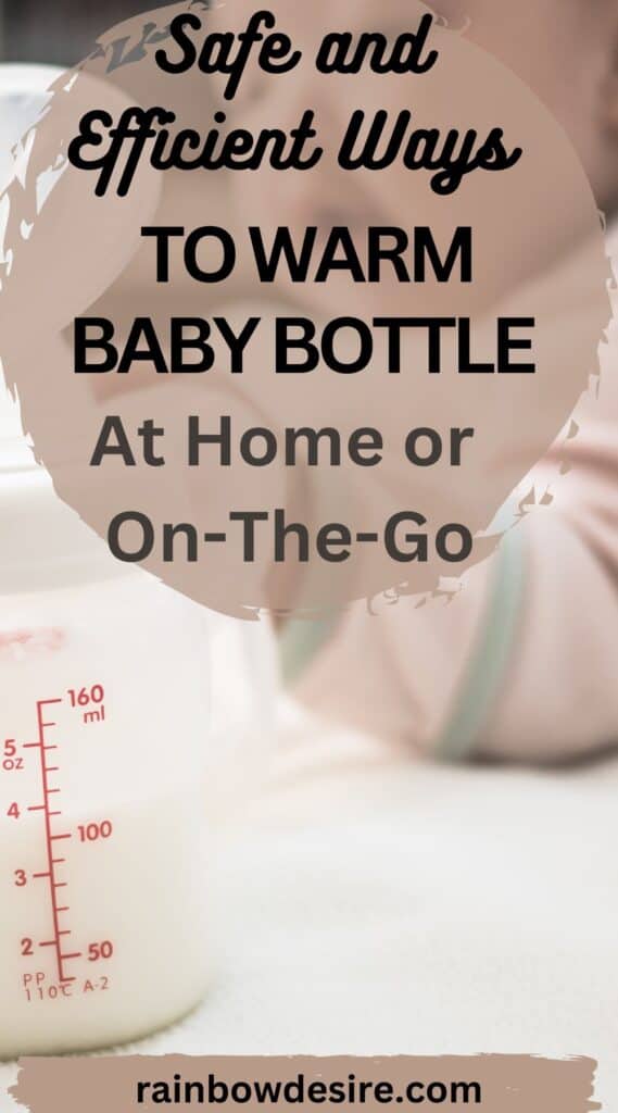 How to warm baby bottles at home or on the go 