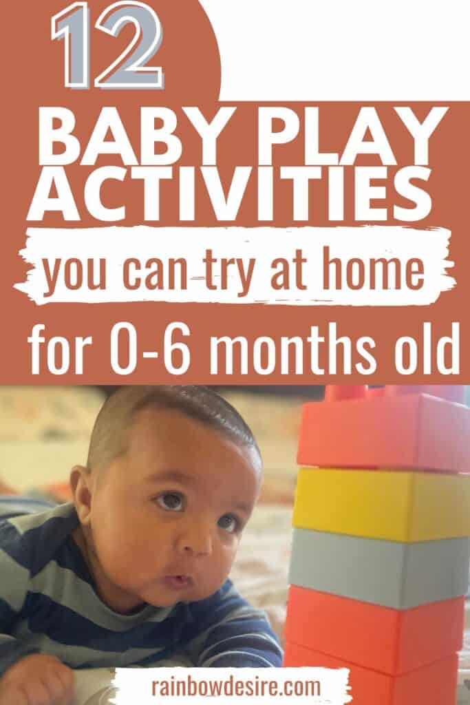 Baby play activities you can try at home for 0 to 6 months old