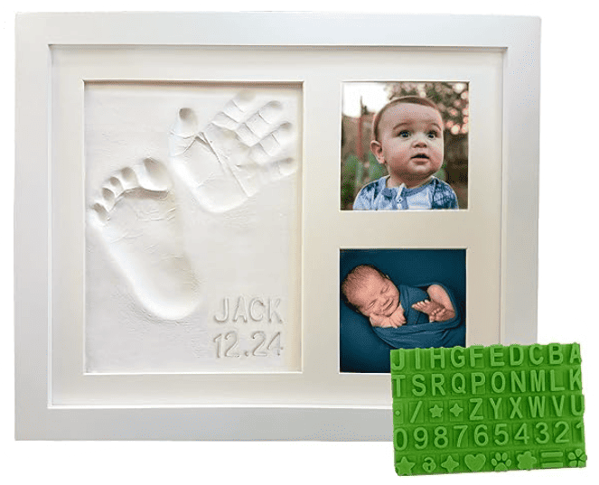 baby hand and foot print picture frame 