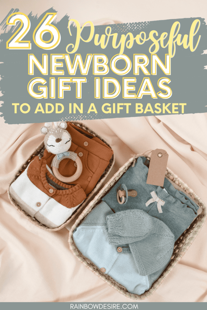 baby shower gift ideas to add in a gift basket for newborn baby