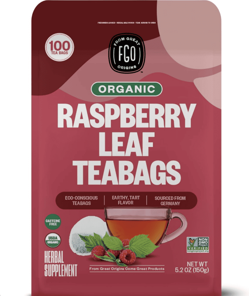 Raspberry leaves for preganancy third trimester menstrual cramps